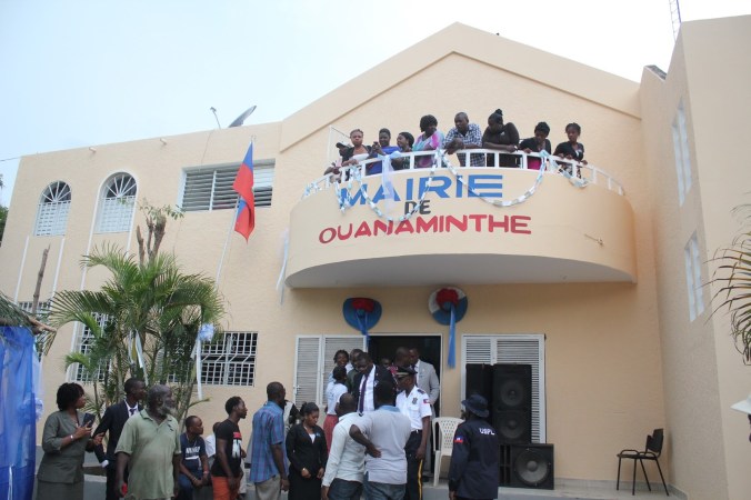 Mairie de Ouanaminthe; par Jéthro-Claudel Pierre Jeanty